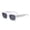 White, variant on Chunky square uv400 protective sunglasses retro thick frame unisex shades for outdoor travel daily use