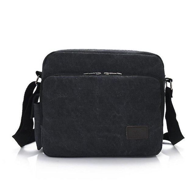 Bolso de hombro de lona multifunción para hombre, bolso cruzado, bolso de mensajero Vintage