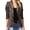 Light Khaki, variant on Lady Blazer Leopard Print Turn-down Collar Single-breasted Slim Suit Coat for Work