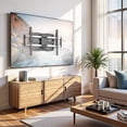thumbnail image 2 of USX MOUNT Outdoor Full Motion TV Wall Bracket for 42-86" TVs up to 132 lbs, Fits 12"/16"/24" Studs, Tool-Free Tilt, Swivel, Extension, Max VESA 600 x 400mm, 2 of 7