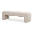 thumbnail image 2 of Moe's Home Collection Verity Bench Fabric Beige, 2 of 6