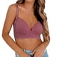 thumbnail image 2 of Sujetador Inalámbrico Ajustable de Color Sólido de las Mujeres de Cuatro Filas sin Costuras de Elevación Soporte Suave para la Moda Cotidiana, 2 of 7