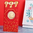 thumbnail image 2 of 10Pcs Enveloppes Rouges Chinoises Enveloppes d'Argent Chanceux 2022 Nouvel An Chinois Enveloppe de Tigre Feuille d'Or, 2 of 4
