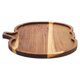 thumbnail image 1 of Pumpkin Shaped Wooden Serving Dish Natural Grain Multi purpose Platter for Fruits Desserts Thanksgiving Table Decoration, 1 of 1