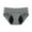 Gray, variant on Luxalzxs Cotton Underwear for Women Plus Size Physiological Underwear with High Absorption Capacity, Breathable and Leak Proof Medium and Low Waist Period Underwear Briefs