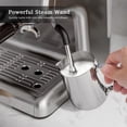 thumbnail image 6 of WAA 15 Bar Semi-auto Espresso Machine Built-in Burr Grinder Steam Milk Frother Stainless Steel Boiler,for Home Kitchen Apartment Counter Mini Coffee Bar, 6 of 8