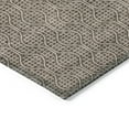 thumbnail image 4 of HomeRoots 595631 3 x 5 ft. Brown & Beige Geometric Washable Indoor & Outdoor Rectangle Area Rug, 4 of 5