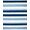 Blue White, Pattern 11, variant on ODIKA 8'x10' Washable Area Rug Striped Accent With Horizontal Bands And Minimalist Border Design for King Size Bedroom Under Bed, Master Suite, Non-Shedding, Easy Care