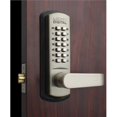 thumbnail image 1 of Lockey USA 3835-DC SN Satin Nickel Double Combination Mechanical Keyless Lever Lock with Passage Function, 1 of 1