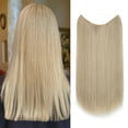 thumbnail image 1 of Wig Hair Extensions Secret Hidden Wire In Real Long Thick Straight Curly Headband For Women, wig for Women, 1 of 3