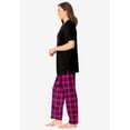 thumbnail image 3 of Dreams & Co. Plus Size Graphic Tee PJ Set, 3 of 6