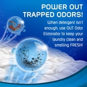 Out ProWash Odor Eliminator Laundry Detergent Liquid, Unscented, 22 oz., 1 Count