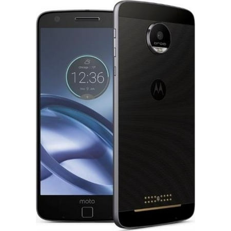 Motorola Moto Z Droid Force XT-1650M Lunar - 32GB - Verizon Unlocked (Certified Refurbished) (Black /