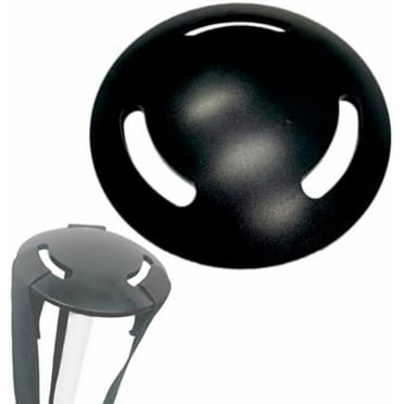 Boat Cover Support Pole 5" Mushroom Cap Top with 3 Strap Holes, Boat Cover Accessories, Plastic, Not Include Pole$$Watercraft