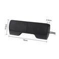 thumbnail image 2 of Naierhg Clip Computer Monitor Speaker Small Sound Box Clip Computer Speaker Usb 3.5mm Wire Volume Adjustment Stereo Sound Portable Mini Laptop Desktop Pc, 2 of 8