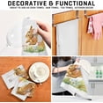 thumbnail image 2 of Happy Easter Kitchen Dish Towels Set of 6 Absorbent Hand Towels, Lint-Free 18"x28" Rabbit Eggs Flowers Fast Drying Hanging Dishcloths for Cooking Baking Home Clean, 2 of 5
