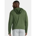 thumbnail image 3 of Athletic Works Men's and Big Men's ButterCore Soft Full Zip Hoodie, Sizes S-3XL, 3 of 4
