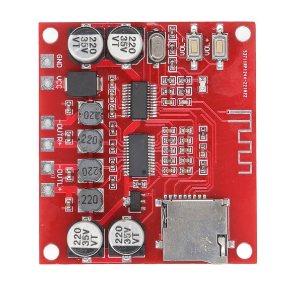 Power Board, Small Memory Card Play First DC12-24V Filtering Effect Stable Dual Channel Module For Audio Equipments