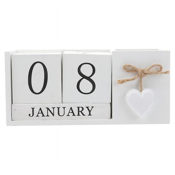 1 soporte para bolígrafo con calendario.