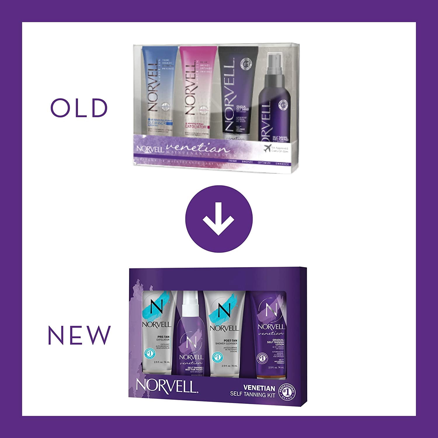 Norvell Venetian Sunless Tan Maintenance System