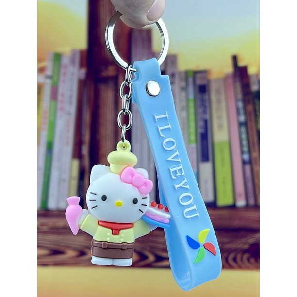 Hellos Kitty My Melody Pudding Doll KT llavero de gato mujeres dije para chicas bolsos llaveros accesorios colgante coche nuevo llavero