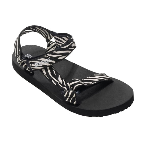 Regatta Womens Zebra Print Sandals