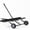 Black-40 inches, variant on Ataucjin Tow-Behind Lawn Dethatcher Rake, Spring Steel Tines, Adjustable Hitch & Lift Handle, Pull Behind Thatch Rake for ATV & Riding Mower, Yard/Garden Grass Cleanup