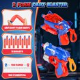 thumbnail image 4 of Beefunni 2 Pack Blaster Shooting Toy Set – Foam Dart Launcher with Automatic Reset Target, Outdoor & Indoor Shooting Game Toy Gift, 4 of 7