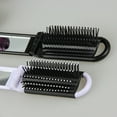 thumbnail image 4 of Peine de viaje Soidarity Cepillo de pelo plegable Profesional de doble Tamaño color Verde, 4 of 6