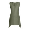 thumbnail image 2 of Women's Maternity Nursing Tank Tops Sleeveless Scoop Neck Soft Breastfeeding Shirt Army Green L, 2 of 7