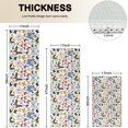 thumbnail image 4 of Butterfly Colorful Insect Pattern Kitchen Rugs Sets Of 3,Kitchen Runner Rugs Non Skid Washable,Decorative Kitchen Floor Mats for Kitchen,Sink,Laundry,17"x30"+ 17"x47" + 17"x59", 4 of 6