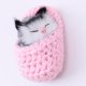 thumbnail image 2 of 1 pieza Mini lindo zapato con sonido realista gatitos gatos juguete de peluche gato durmiendo juguete niños apaciguar muñeco de peluche regalo de cumpleaños muñeca, 2 of 5