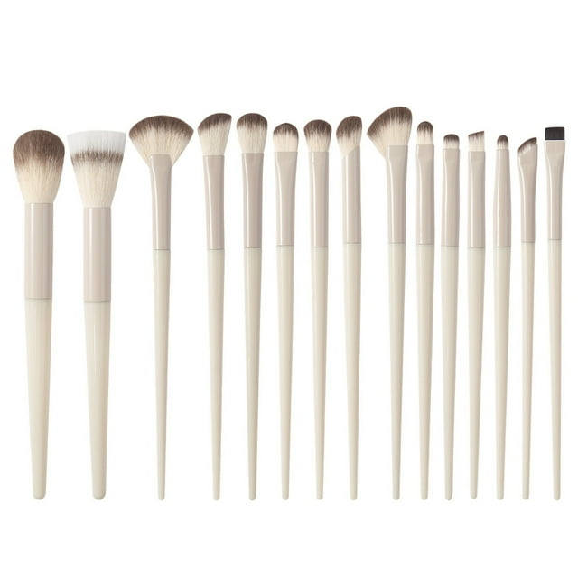Hearth & Gear Makeup Brush Set For Beauty Tools Foundation Blending Powder Contouring Brush Kit Pimple Facial Brush Silicone Facial Brush Cleansing Milk for Face Beauty Cart Neck Strips Beauty