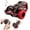 Red, variant on GN Universe Remote Control Car High Speed RC Stunt Car Toy With Light 360 Rotating Ages 6+