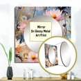 thumbnail image 3 of Designart "Monet'S Pink Reverie I" floral Square Mirror Wall Decor Cottage - Large Multicolor Square Bathroom Mirror - Square Printed Wall Mirror Art, 3 of 5
