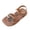 Brown, variant on Ymyiu Girl Sandals Toddler Boys Girls Buckle Sandals Comfort Open Toe Sandal with Adjustable Back Strap Size 10 (Black,Little Kids 10)