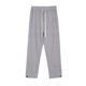thumbnail image 3 of Pantalones deportivos de longitud completa para hombre, lisos, informales, con bolsillos, para exteriores, con cordones, elásticos, rectos, para fitness, 3 of 3
