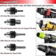 thumbnail image 2 of A 3-16mm Drill Chuck Adapter (1/2-20UNF) with a 16mm Chuck Key, for an Impact Driver, Electric Drill, or Hammer Drill., 2 of 5