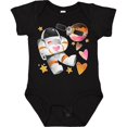 thumbnail image 3 of Inktastic Astronaut Valentine Outer Space Hearts Boys or Girls Baby Bodysuit, 3 of 5