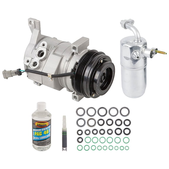For Chevy Silverado 1500 & GMC Sierra 1500 AC Compressor w/ A/C Repair Kit - BuyAutoParts