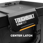 ToughBuilt StackTech Large Tool Box with Auto-Locking Interface and Tray, IP65 Rated