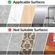 thumbnail image 5 of Estantería de baño sin perforaciones, estante de almacenamiento de artículos de tocador para baño, jabonera, 5 of 5