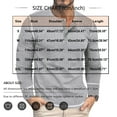 thumbnail image 3 of Zimjoy Long Sleeve Tops for Men Crewneck Henley Button Down Tops Casual Regular Fit Clothes Stitching Fall Lightweight Ropa De Hombre, Dark Gray L, 3 of 6