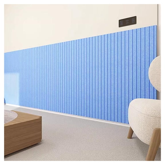 Anti Collision Wall Padding,Felt 3D Wall Stickers,Self Adhesive Headboard Upholstered for Home Bedroom Living Room