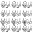 thumbnail image 1 of 12 Pcs Cadenas Pratique en Forme de Cœur Mini Serrure d'Armoire Serrure de Tiroir pour Bagages, 1 of 8