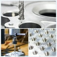 thumbnail image 6 of Uxcell Spiral Flute Thread Tap 1/4-28 UNF Machine Taps HSS6542 Uncoated, 6 of 6