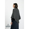 thumbnail image 4 of Aran Knitted Poncho Women's SuperSoft Merino Wool Irish Cape Made in Ireland, One Size, 4 of 6