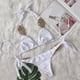 thumbnail image 1 of Conjunto de bikini sólido con estilo para mujer, traje de baño de dos piezas, traje de baño sólido, ropa de playa OAVQHLG3B Store  lin121212, 1 of 4