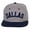 Dallas, variant on Top Headwear Los Angeles City Snapback Hat - California 2 Tone Baseball Ball, White/Royal