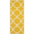 thumbnail image 5 of SAFAVIEH Cambridge Joss Geometric Circles Wool Area Rug, Gold/Ivory, 3' x 5', 5 of 10